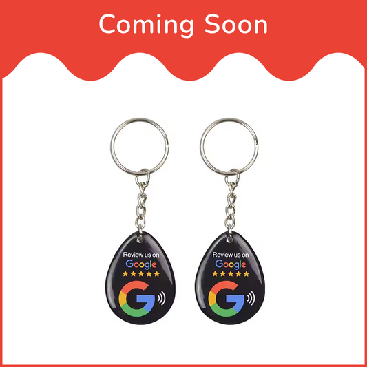 Coming Soon - Google Review Keychain